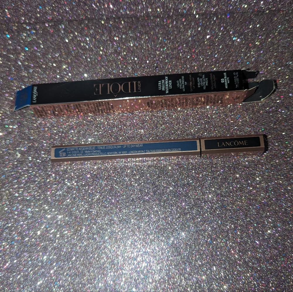 03 Aegean Blue Idole Ultra-Precise Felt Tip Waterproof Liquid Eyeliner Lancome